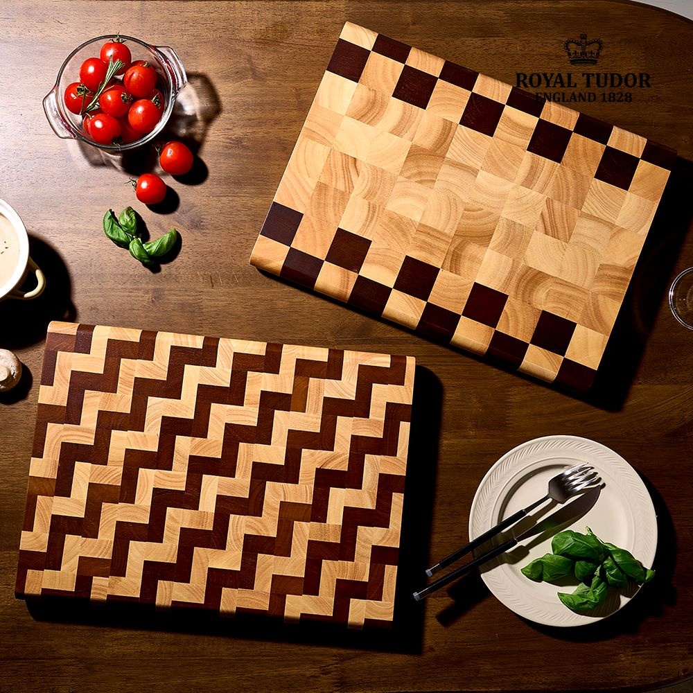 로얄튜더 헤리티지 엔드그레인 도마 (40x30cm)_이미지