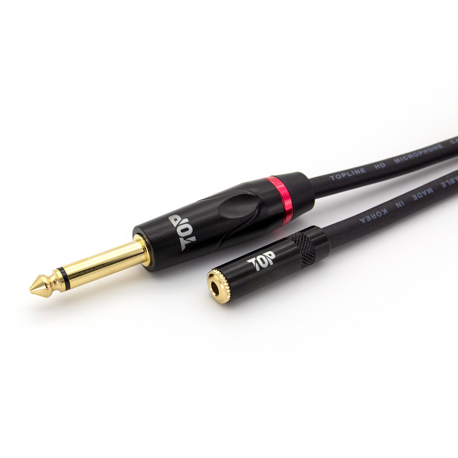 탑라인에이치디 HDTOP 3.5mm 스테레오 to 5.5mm 모노 케이블 (20m, HT-TP426)_이미지