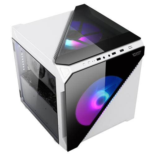 darkFlash DLC21 RGB 강화유리 (화이트)_이미지