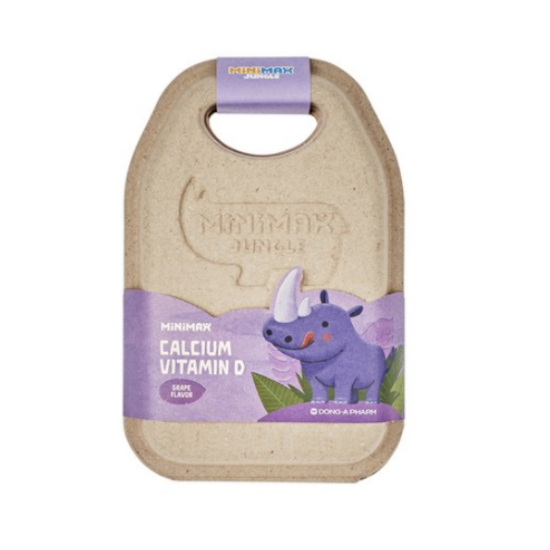 미니막스정글 칼슘 비타민D 60정 (1개)_이미지