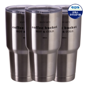 THE 큰 텀블러 스텐 800ml X 3개   텀블러