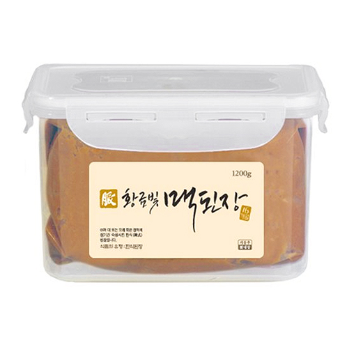 한국맥꾸룸 황금빛 맥된장 1.2kg (1개)_이미지
