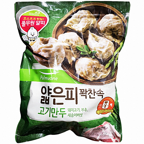 풀무원 얇은피 꽉찬속 고기만두 1.32kg (1개)_이미지