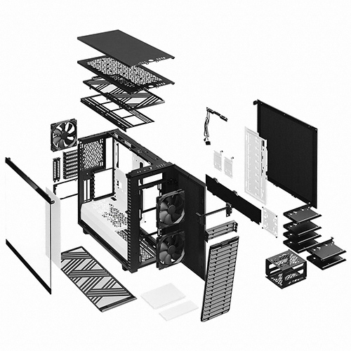 Fractal Design Define 7 Clear ��ȭ����