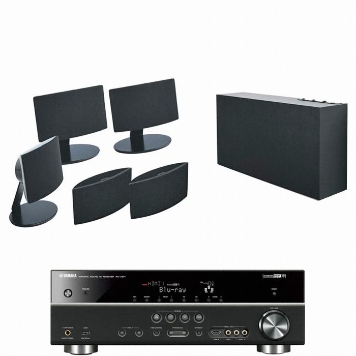 야모 A101 HCS 5 5.1채널 + 야마하 AV리시버 (RX-V571)