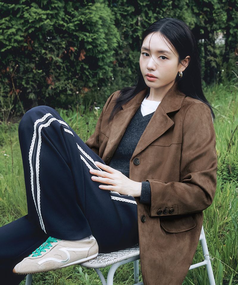 셀렙샵에디션 26일 배송 CELEBSHOP EDITION FAUX스웨이드 테일러드 자켓 2088920200 200_이미지
