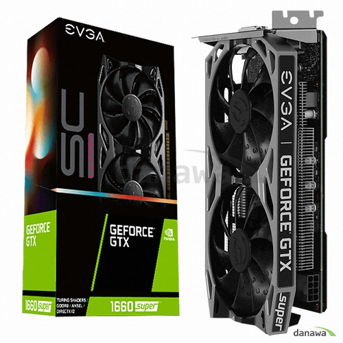 EVGA 지포스 GTX 1660 SUPER SC ULTRA GAMING D6 6GB_이미지