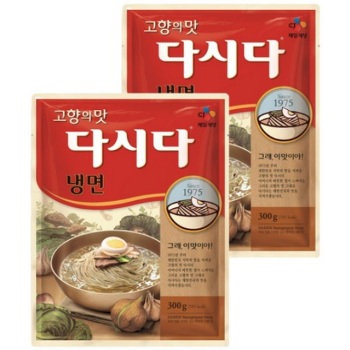 백설 다시다 냉면 300g (2개)_이미지