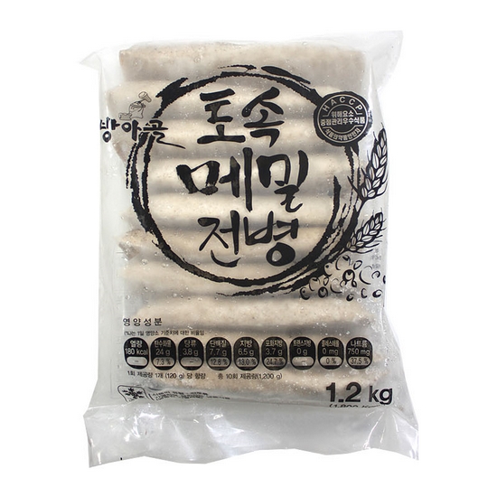제일FC 방아골 토속메밀전병 1.2kg (1개)_이미지