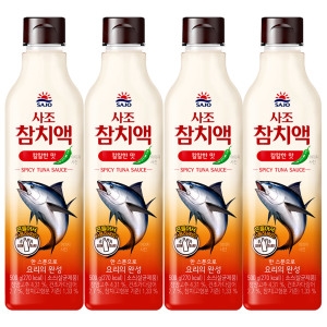 사조대림 참치액 칼칼한맛 500g (4개)_이미지