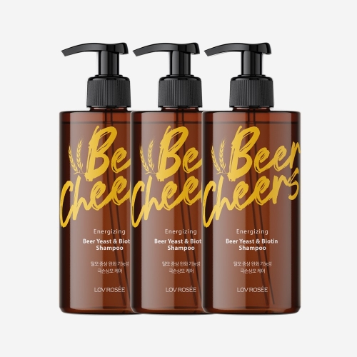 로브로제 맥주효모 비오틴 샴푸 500ml (3개)_이미지
