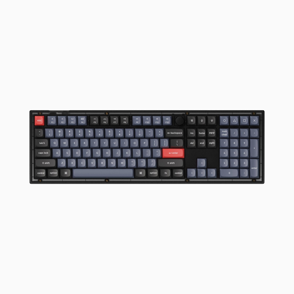 Keychron V6 노브 기계식 (청축)