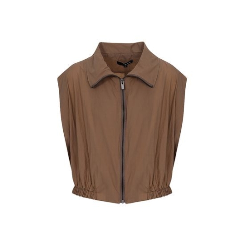 밑단밴딩 하이넥 베스트-BC38VT700