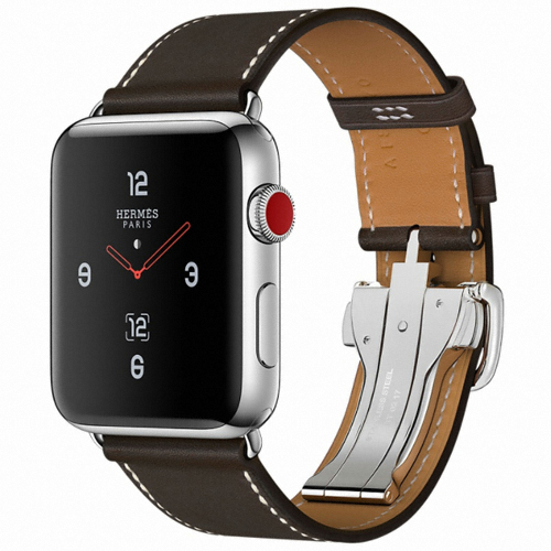 APPLE 워치 시리즈3 에르메스 42mm Cellular 스테인리스 스틸 (이벤 바레이나 싱글투어 디플로이먼트 버클)_이미지