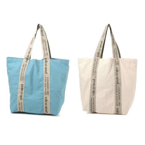 아다스트리아 니코앤드 오리지널 로고 테이프 빅 토트 백 PC0636