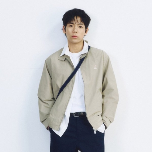 캉골 스탠드칼라 해링턴 자켓 8559 베이지 KSECJK85590 380229