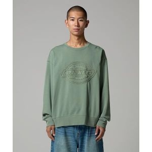 디키즈 프렌치테리 EMB 로고 스웨트셔츠 Sea Spray DK0A88IEL19 197394_이미지