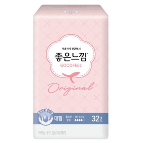 좋은느낌 오리지널 울트라슬림 대형 32개 (16팩(512개))_이미지