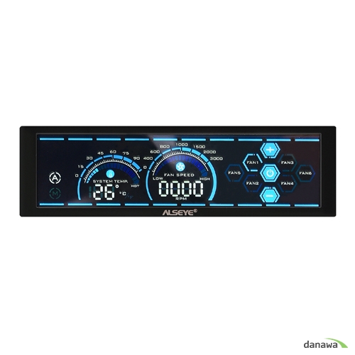 ALSEYE Fan Controleer a-100L (블루)_이미지