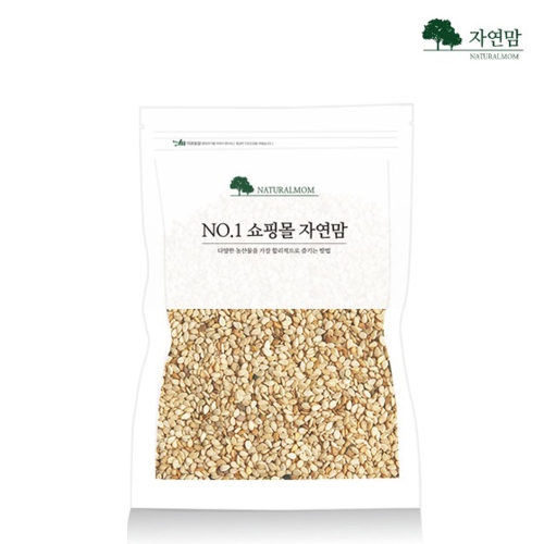  자연맘 국내산 참깨 1kg [1개]