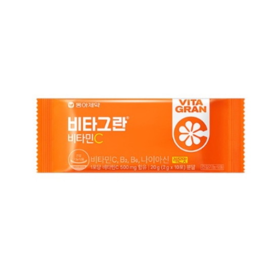 동아제약 비타그란 비타민C 10포 (1개)_이미지