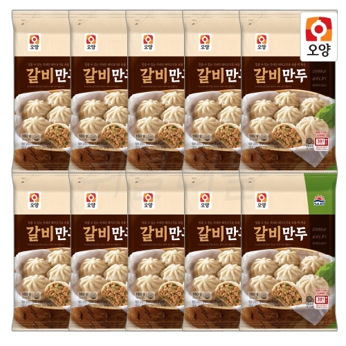 육즙가득 갈비만두 180gx10봉 180g 10개