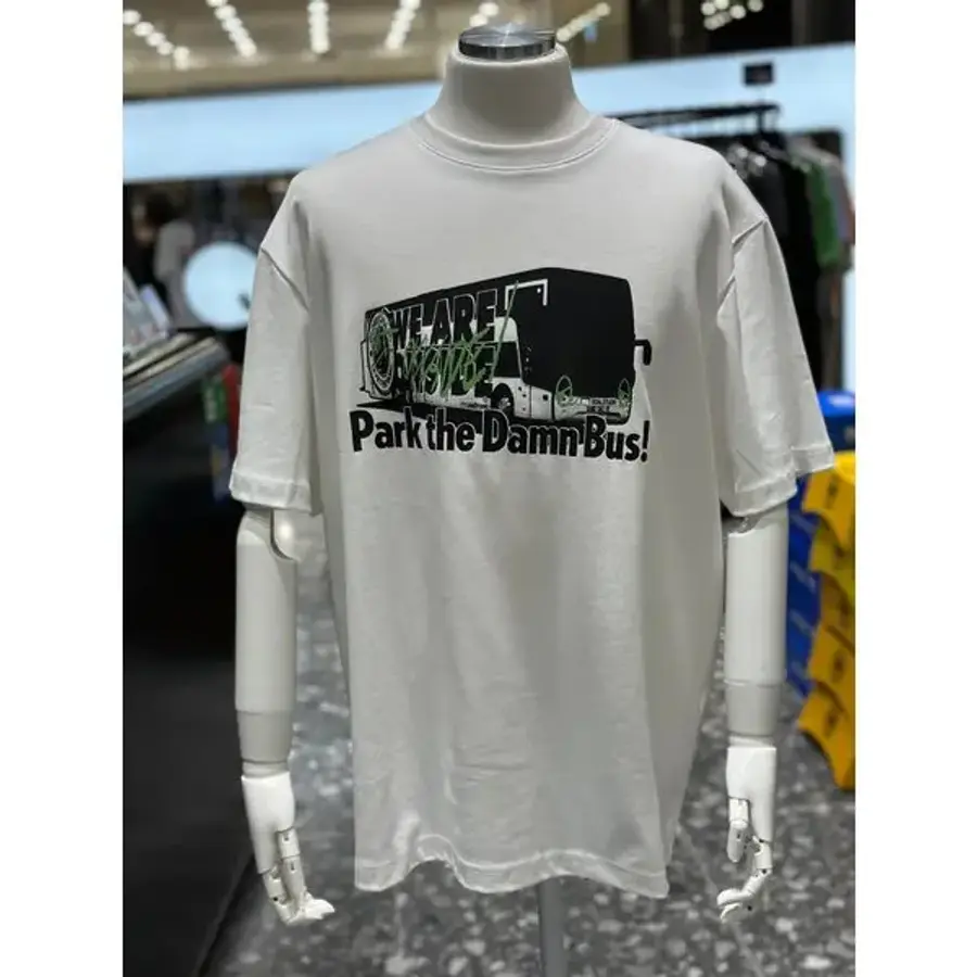 골스튜디오 제주점 GOAL STUDIO VAR AIRMESH BUS TEE-OFF WHITE-G5MTS704