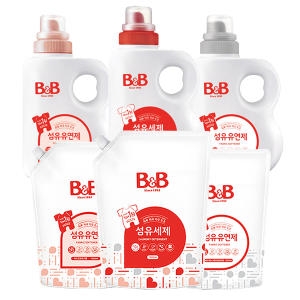 B&B 섬유세제 리필 1.5L (3개)_이미지