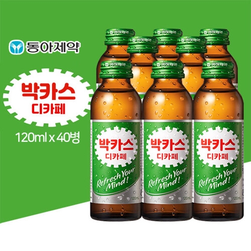 동아제약 박카스 디카페인 120ml (40개)