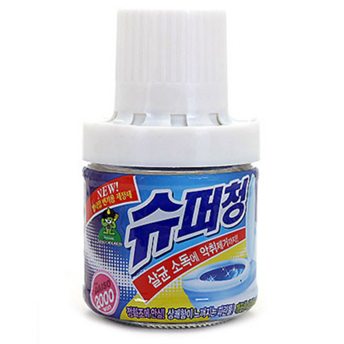 산도깨비 슈퍼청 변기세정제 병타입 180g (12개)_이미지