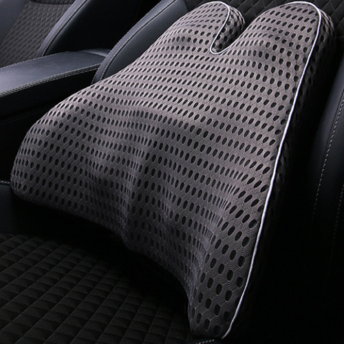 희망종합물류 메모리폼 메쉬 차량용 등쿠션_이미지