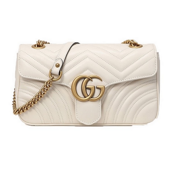 구찌 GG 마몽 스몰 마틀라세 숄더백 443497 DTDIT 9022