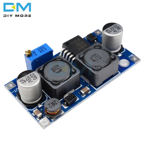 DC 자동 부스트 벅 조절식 스텝 업 다운 컨버터 모듈 태양광 1 25 36V 전압 보드 MOSFET 스위치 DSN6000AUD.._이미지