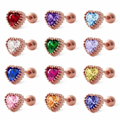 �޸��׸� 8F554E 14K GOLD PIN �Ǿ�� ź�����÷� ��Ʈť�� 12�� ��1