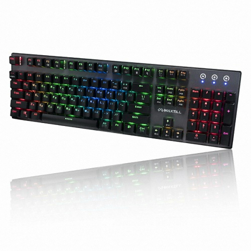 MAXTILL TRON G610K RGB 게이밍 넥스트레벨 (청축)_이미지