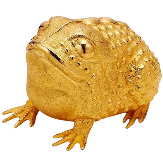 한국금다이아몬드 부귀영화 황금 두꺼비 18.75g_이미지