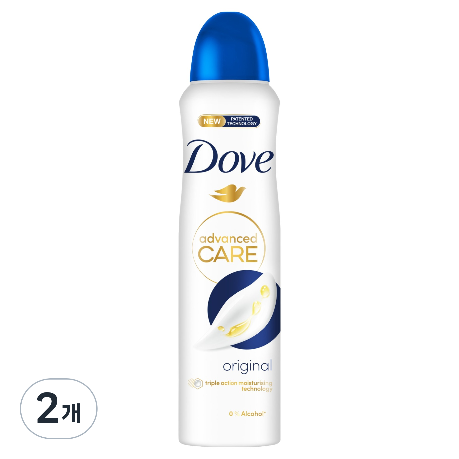 도브 오리지널 데오드란트 스프레이 150ml (2개)_이미지