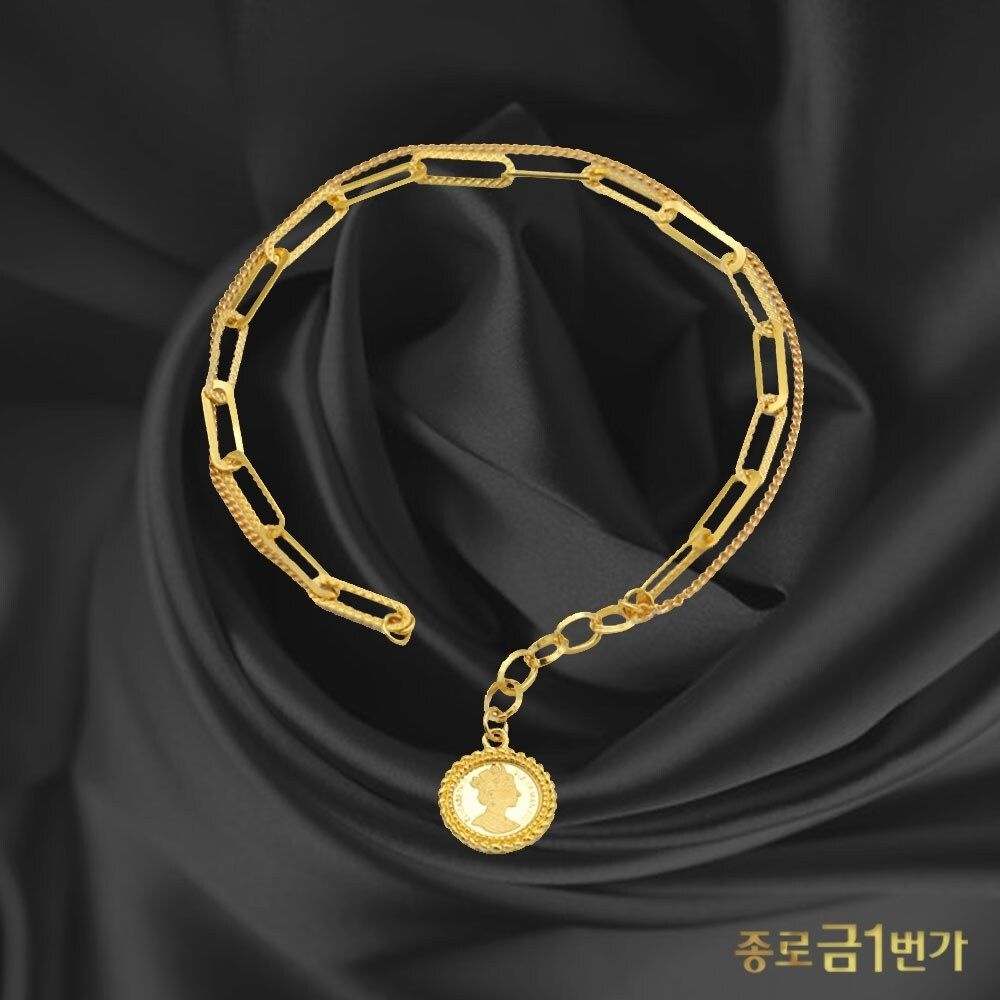 종로금1번가 여자 팔찌 엘리자베스 레이어드 11.25g [1개]