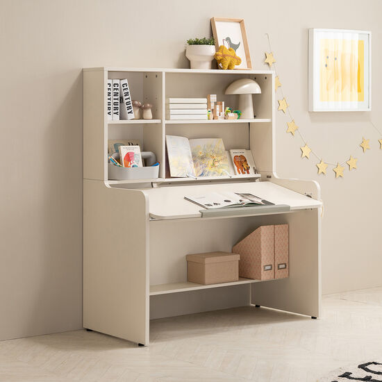 리바트 꼼므 어린이 각도조절책상세트