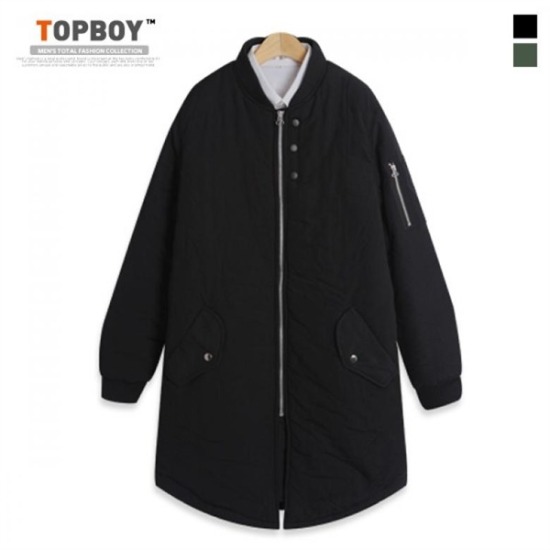 탑보이 롱 야상 패딩 점퍼 DB037_이미지