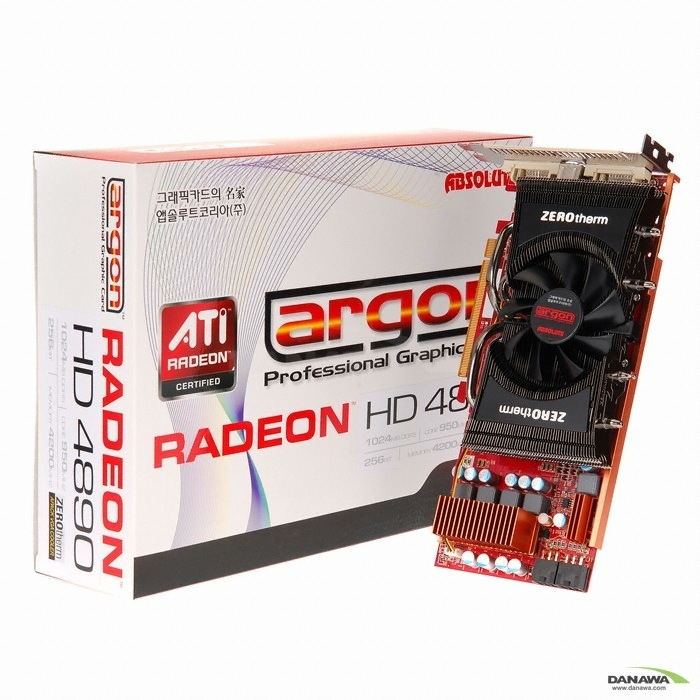 ���� �󵥿� HD 4890 argon O.C Turbo 1GB