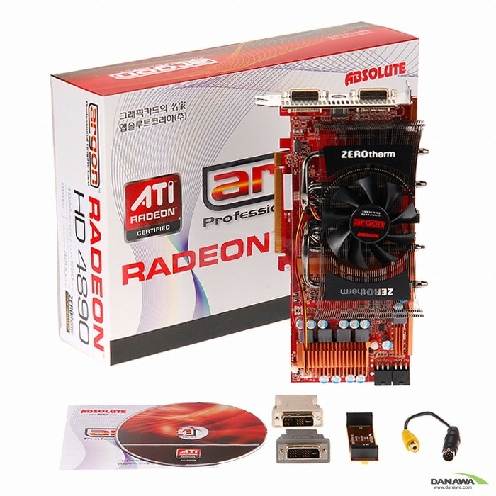앱코 라데온 HD 4890 argon O.C Turbo 1GB_이미지