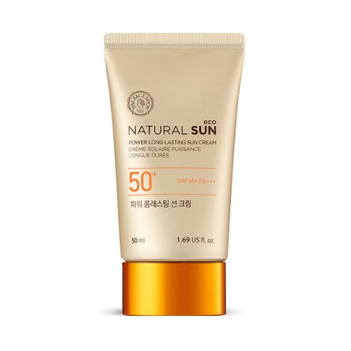 더페이스샵 내추럴선 에코 파워 롱 래스팅 선 크림 50ml (1개)_이미지