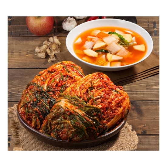 깐깐 송도순 포기김치 5kg+나박김치 3kg