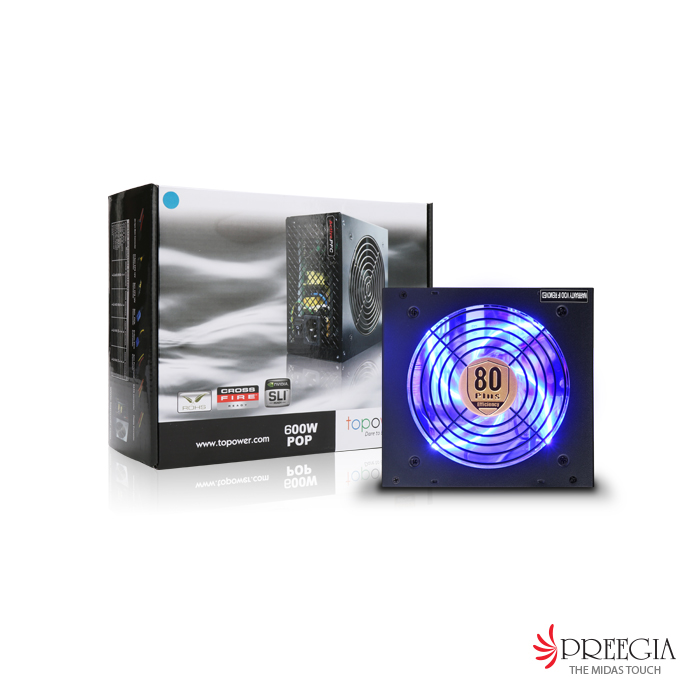 topower TOP-500D 80PLUS����� POP LED
