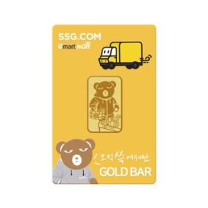 국제금거래소 SSG x 국제금거래소 꽤곰 골드바 3.75g (1개)_이미지
