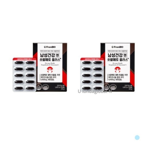 프롬바이오 남성건강엔 쏘팔메토 플러스 30캡슐 (2개)_이미지