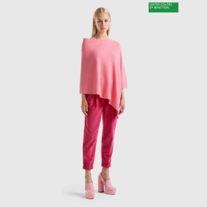 베네통 Drape Knit cape 3F_1235DU00T_74W_이미지