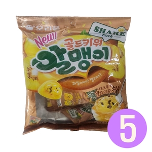 오리온 골드키위 알맹이 216g (5개)_이미지