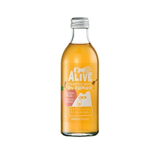 코아바이오 아임얼라이브 콤부차 마누카꿀복숭아 250ml (20개)_이미지